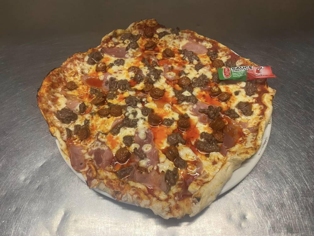 pizza chorizo
